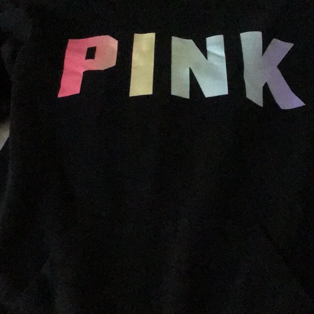 Black and rainbow xs hoodie